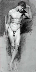 Pierre Paul Prud hon academic male nude 2 Art A4 Photo Print
