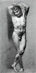 Pierre Paul Prud hon academic male nude Art A4 Photo Print