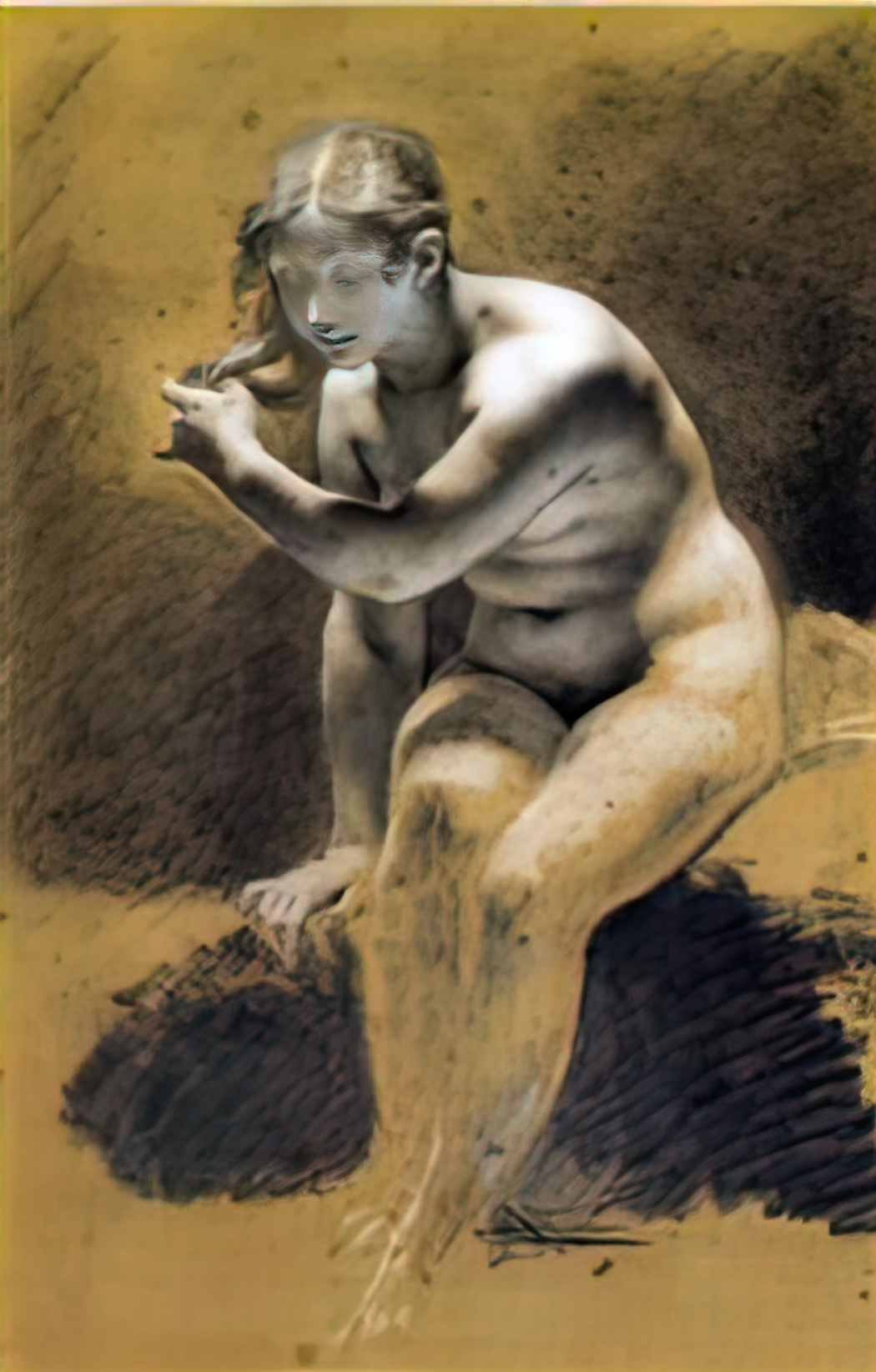 Pierre Paul Prud hon bathing venus Art A4 Photo Print