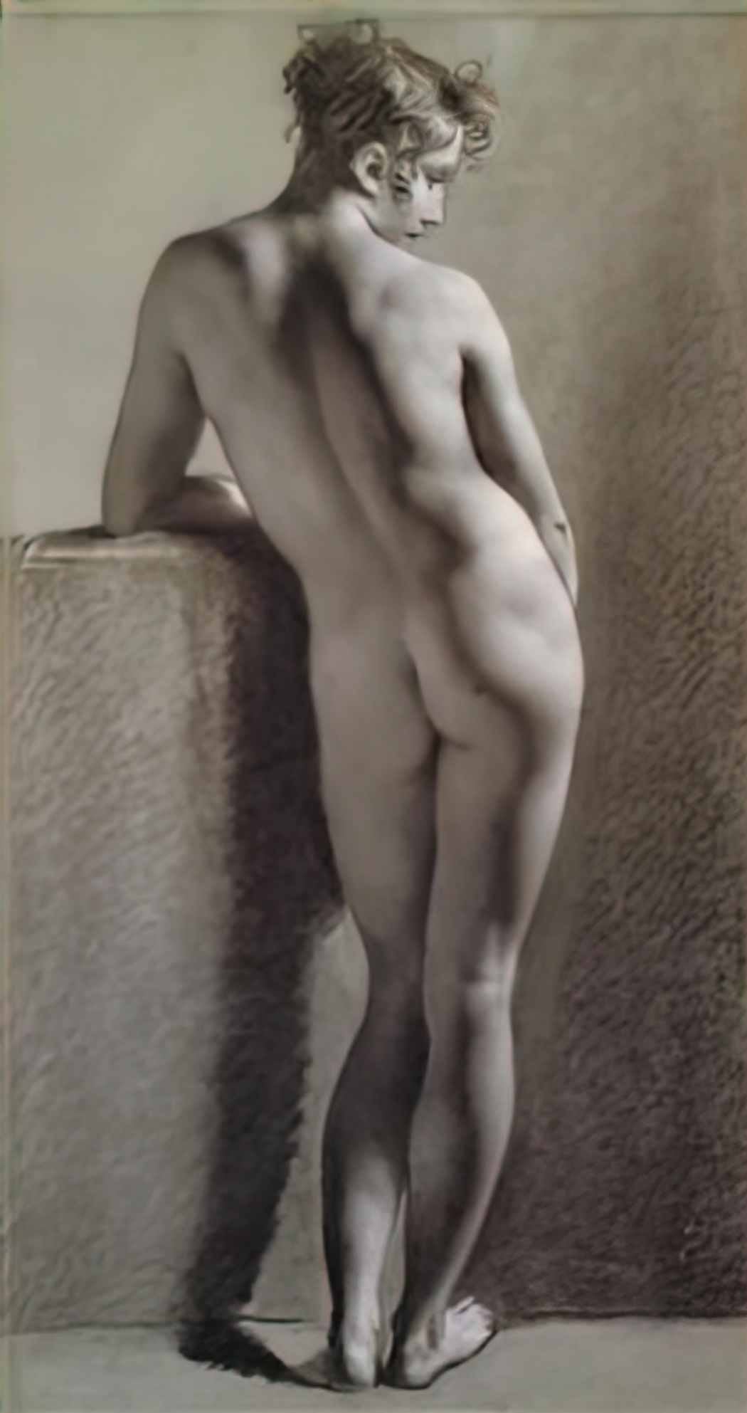 Pierre Paul Prud hon female nude from behind Art A4 Photo Print