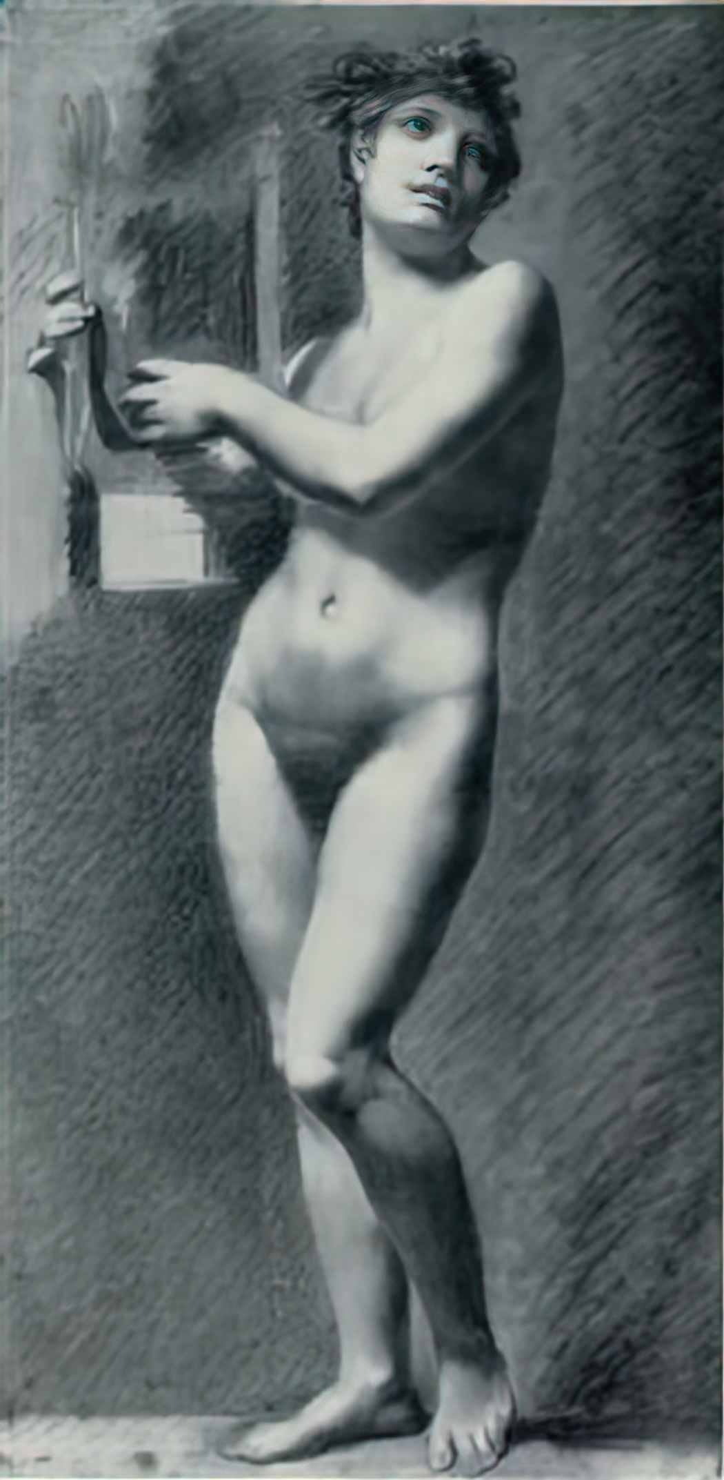 Pierre Paul Prud hon music Art A4 Photo Print