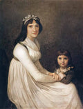Pierre Paul Prud hon portrait of a woman with her child Art A4 Photo Print