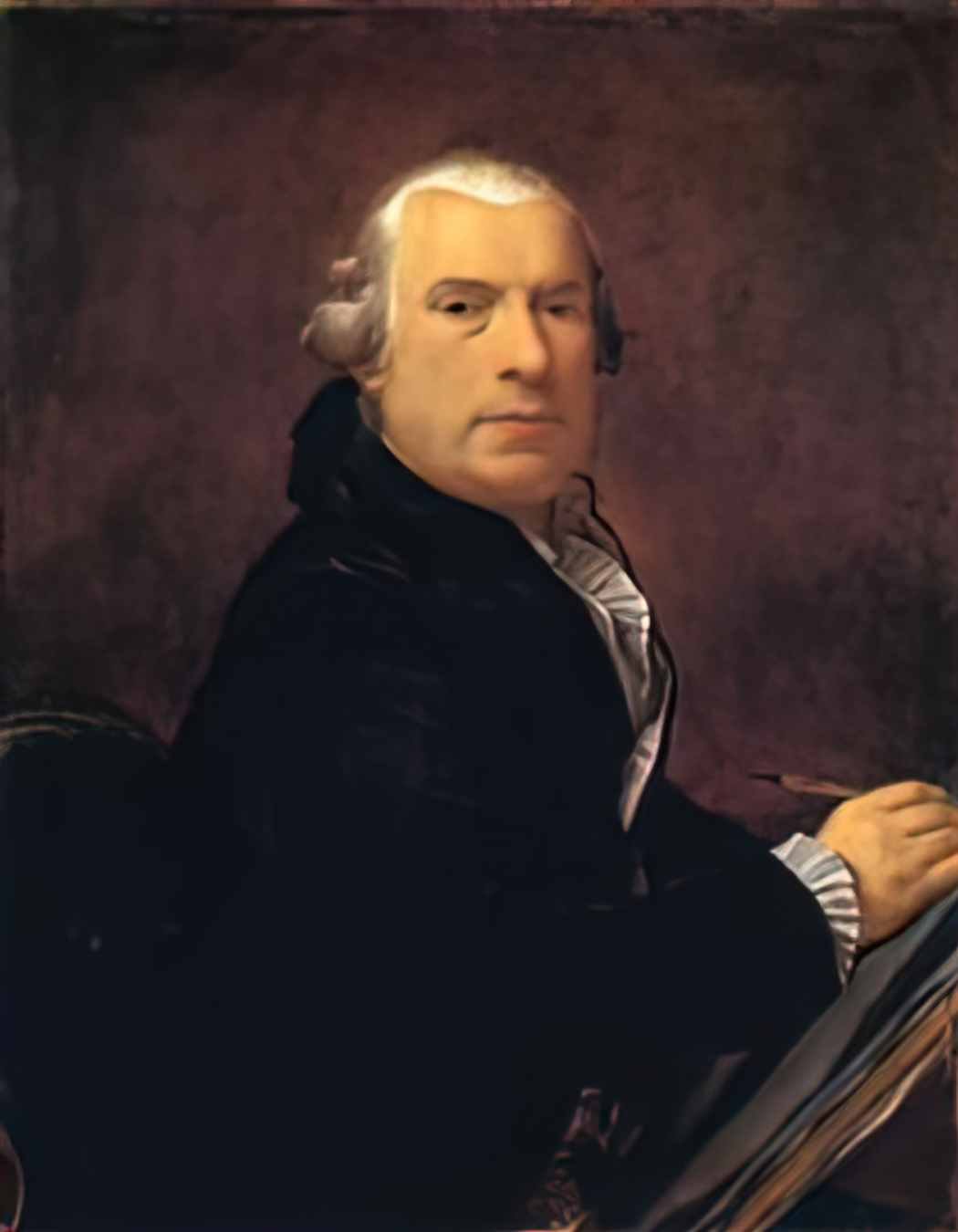 Pierre Paul Prud hon portrait of françois devosge Art A4 Photo Print