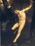 Pierre Paul Prud hon young zephyr balancing above water Art A4 Photo Print