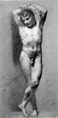 Pierre Paul Prud'hon academic male nude Art A4 Photo Print