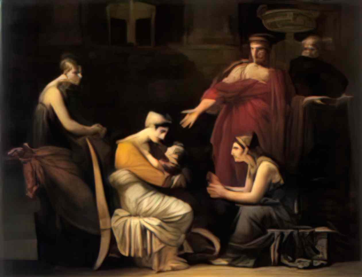 Pierre Paul Prud'hon andromache and astyanax Art A4 Photo Print