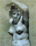Pierre Paul Prud'hon bust of female nude Art A4 Photo Print