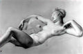Pierre Paul Prud'hon female nude reclining Art A4 Photo Print