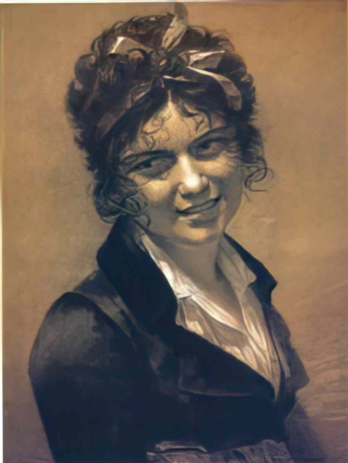 Pierre Paul Prud'hon portrait of constance mayer 1804 Art A4 Photo Print