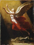 Pierre Paul Prud'hon study for the soul breaking the bonds that attach Art A4 Photo Print