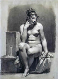 Pierre Paul Prud'hon the source Art A4 Photo Print