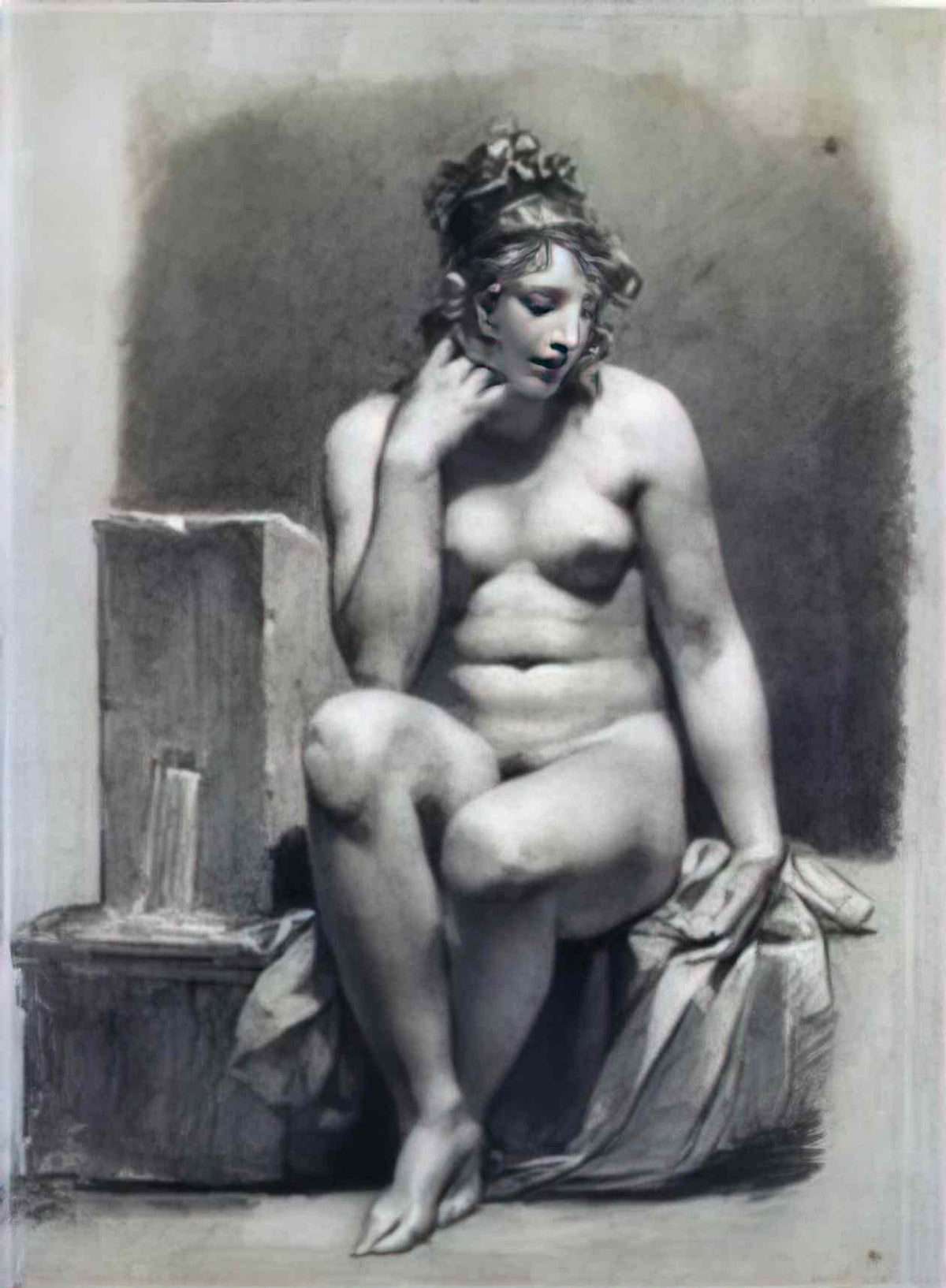 Pierre Paul Prud'hon the source Art A4 Photo Print