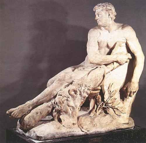 Pierre Puget Puget Hercules at Rest A4 Photo Print