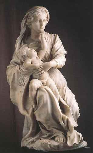 Pierre Puget Puget Virgin and Child A4 Photo Print