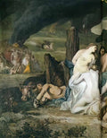 Pierre Puvis de Chavannes bellum war Art A4 Photo Print