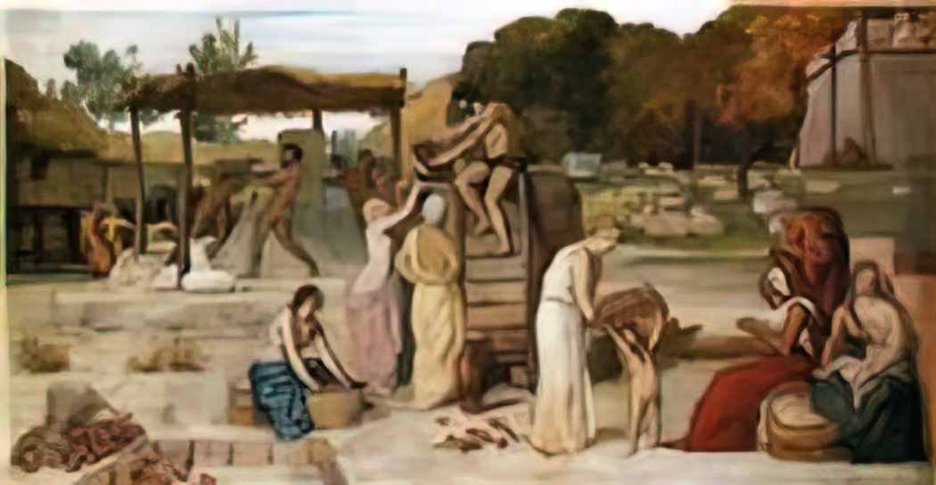Pierre Puvis de Chavannes cider Art A4 Photo Print