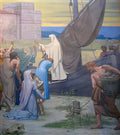 Pierre Puvis de Chavannes life of st genevieve Art A4 Photo Print