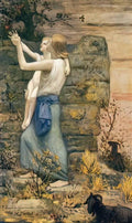 Pierre Puvis de Chavannes the keeper of goats Art A4 Photo Print
