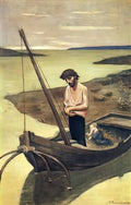 Pierre Puvis de Chavannes the poor fisherman 1 Art A4 Photo Print