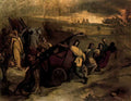 Pierre Puvis de Chavannes the village firemen Art A4 Photo Print