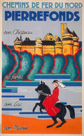 PierrefondsChevalA Vintage Advert A4 Photo Print