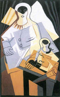 Pierrot 1 Juan Gris Abstract Art A4 Photo Print