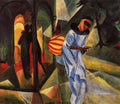 Pierrot August Macke Expressionism A4 Photo Print