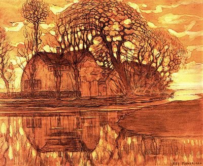 Piet Mondrian 12 A4 Photo Print