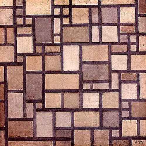 Piet Mondrian 16 A4 Photo Print