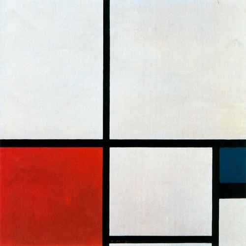 Piet Mondrian 2 A4 Photo Print
