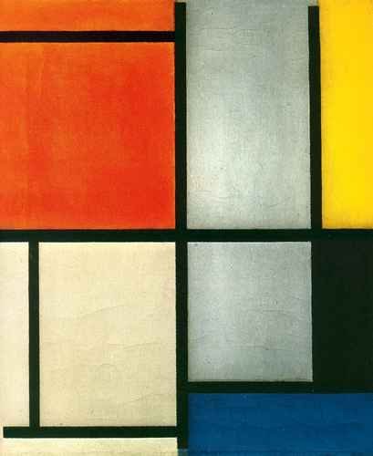 Piet Mondrian 3 A4 Photo Print