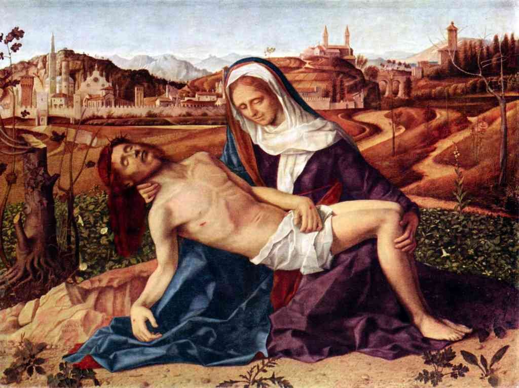 Pieta 2 Bellini A4 Photo Print
