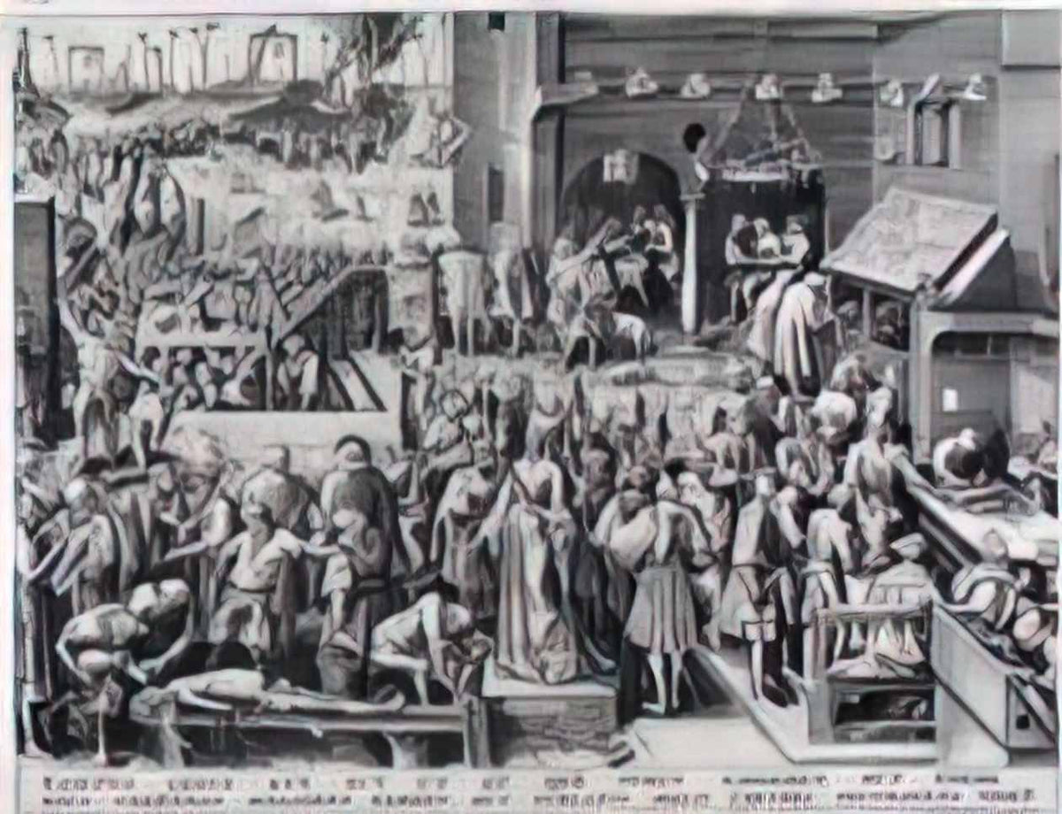 Pieter Bruegel the Elder justice Art A4 Photo Print