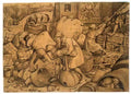 Pieter Bruegel the Elder philistine Art A4 Photo Print