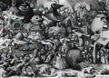 Pieter Bruegel the Elder pride 1556 Art A4 Photo Print