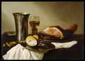 Pieter Claesz breakfast piece 1649 Art A4 Photo Print