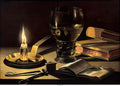 Pieter Claesz still life with a burning candle 1627 Art A4 Photo Print