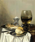 Pieter Claesz still life with salt tub 1644 Art A4 Photo Print