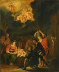 Pieter Codde adoration of the shepherds 1645 Art A4 Photo Print