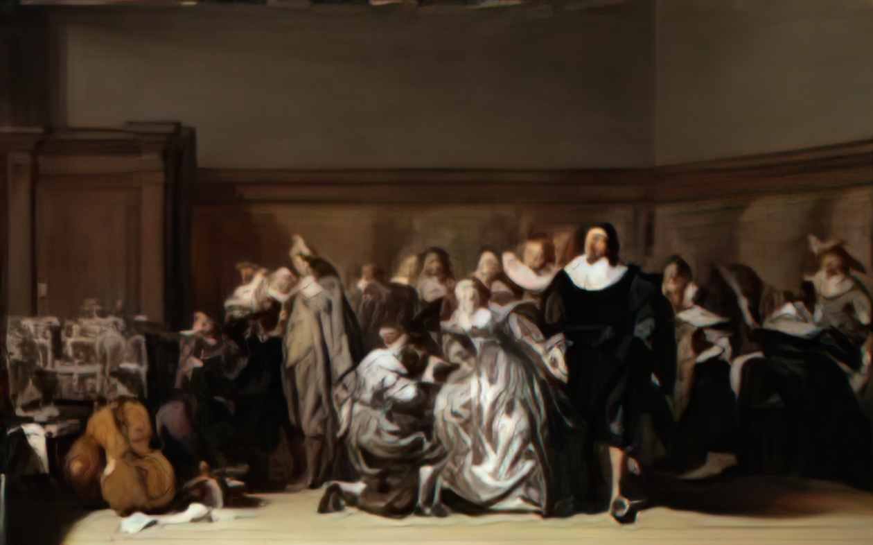 Pieter Codde an elegant company 1632 Art A4 Photo Print