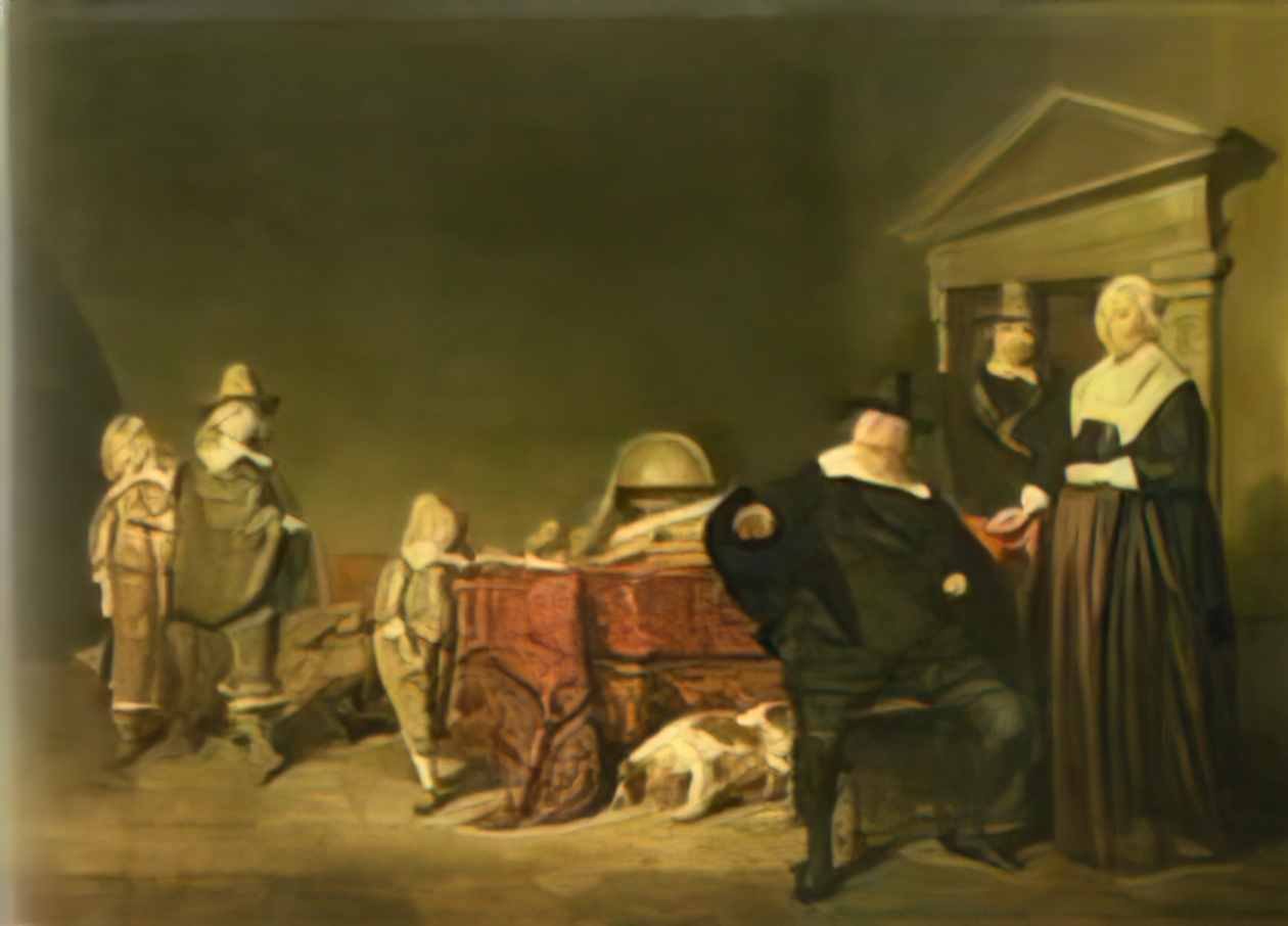 Pieter Codde family group 1642 Art A4 Photo Print
