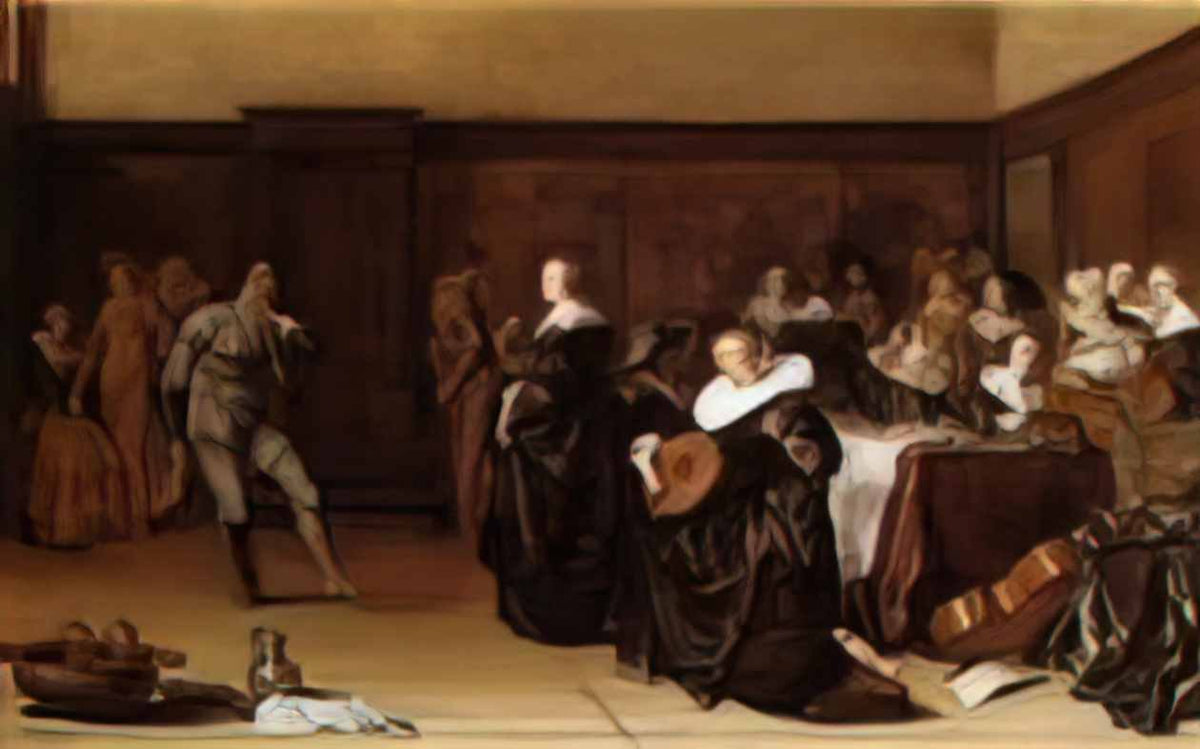 Pieter Codde musical company 1639 Art A4 Photo Print
