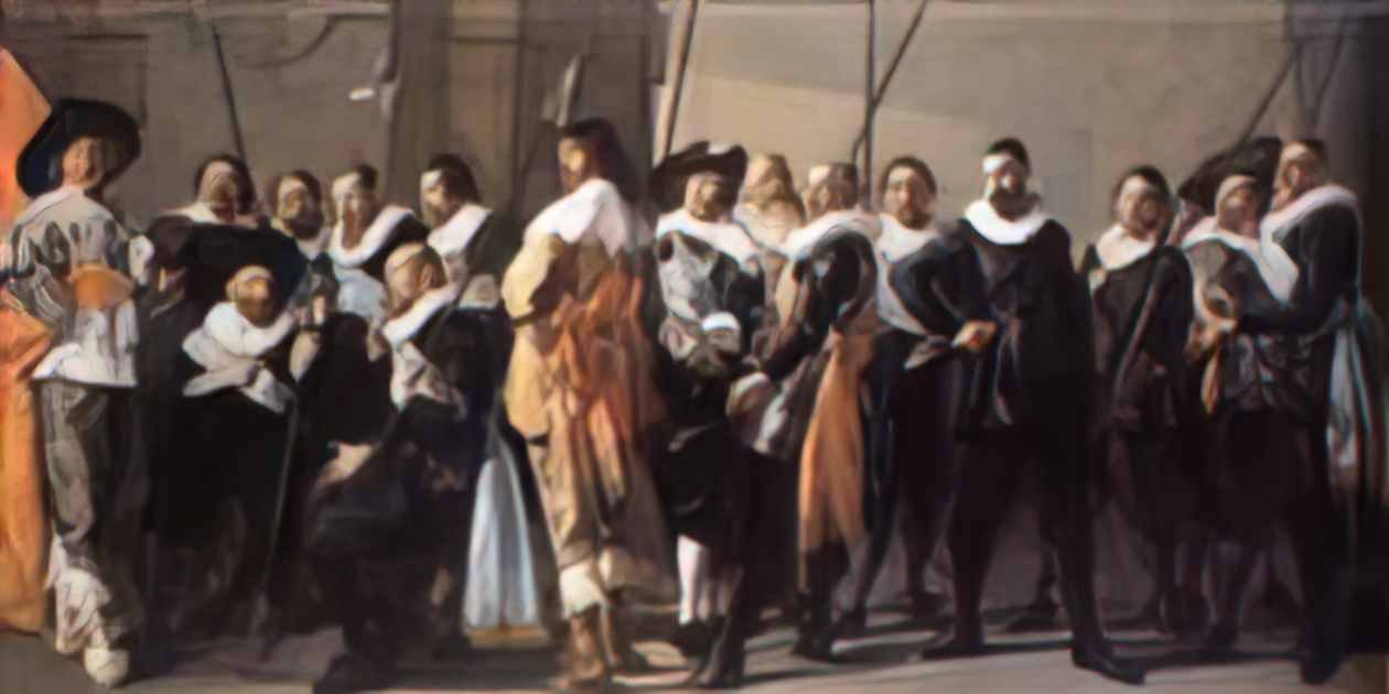 Pieter Codde the meagre company 1637 Art A4 Photo Print