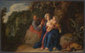 Pieter Lastman The Rest on the Flight into Egypt A4 Photo Print