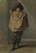 Pieter Quast A Standing Man A4 Photo Print