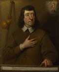 Pieter van der Plas Portrait of a Man A4 Photo Print
