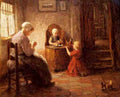 Pieters Evert Mother And Children A4 Photo Print