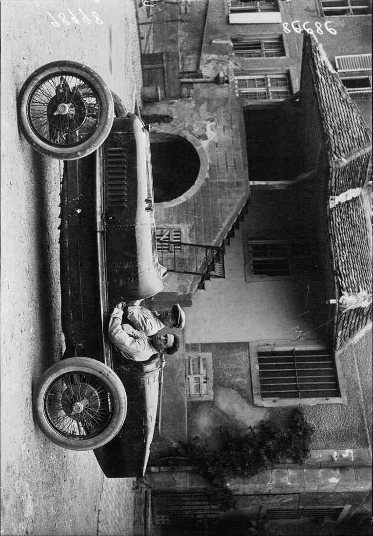 Pietro Bordino at the 1922 French Grand Prix A4 Photo Print