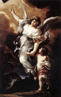 Pietro DCortonThe Guardian Angel A4 Photo Print