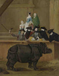 Pietro Longhi Exhibition of a Rhinoceros at Venice A4 Photo Print